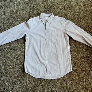 Uniqlo Striped Casual Shirt. Please Read Descriptions!